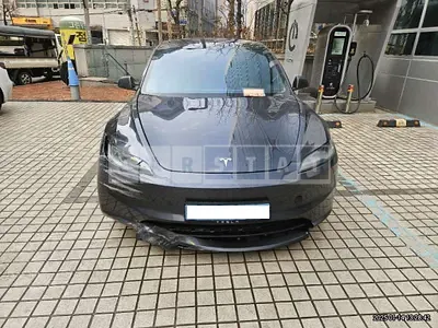 Photo 1 of 17: 2024 Tesla Model 3 Long Range, VIN LRW3E7EK4RC250917 — Korean insurance auction