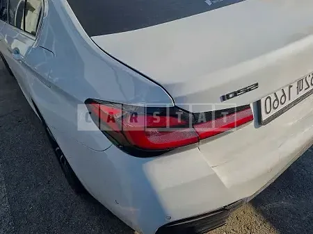 Photo 2 of 9: 2022 BMW 520i, VIN WBA11BH08NCH93054 — Korean insurance auction