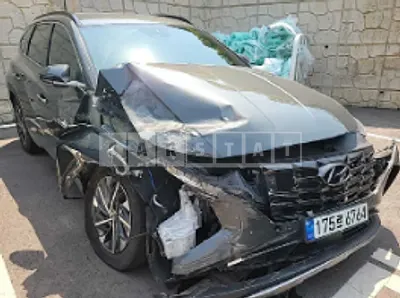 Photo 1 of 36: 2021 Hyundai Tucson, VIN KMHJE811BMU017924 — Korean insurance auction