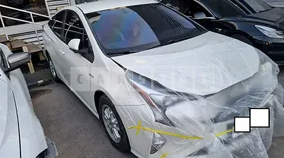 Photo 1 of 18: 2017 Toyota Prius, VIN JTDKBRFUXH3539401 — Korean insurance auction