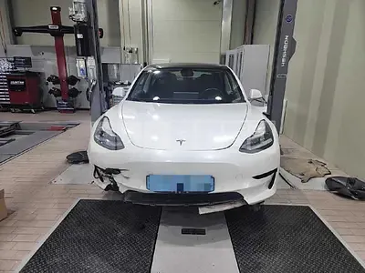 Photo 1 of 15: 2020 Tesla Model 3 Longlane, VIN 5YJ3E1EB8LF774291 — Korean insurance auction