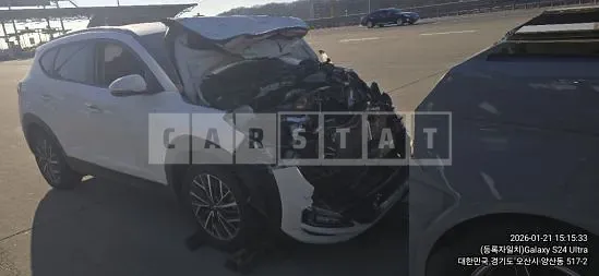 Photo 2 of 6: 2019 Hyundai Tucson, VIN KMHJ5812GKU837961 — Korean insurance auction