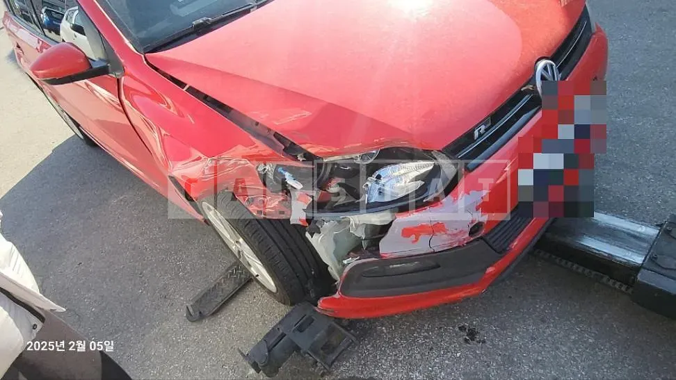 Photo 2 of 5: 2014 Volkswagen Polo 1.6 TDI — Korean insurance auction