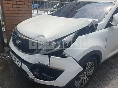 Photo 1 of 16: 2015 Kia Sportage, VIN KNAPC813BFK734583 — Korean insurance auction
