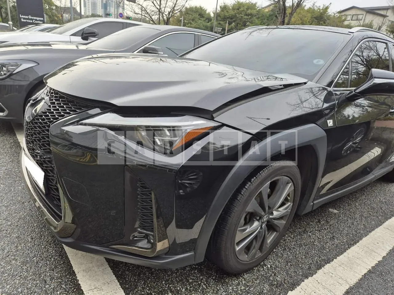 Photo 2 of 16: 2021 Lexus UX250h 2WD, VIN JTHR6JBHXM2091138 — Korean insurance auction