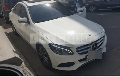 Photo 1 of 4: 2016 Mercedes-Benz C220 d, VIN WDDWF0EB9GR196552 — Korean insurance auction