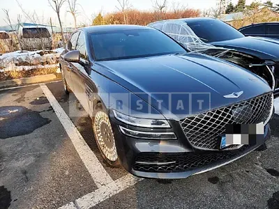 Photo 1 of 17: 2020 Genesis G80 2.5T — Korean insurance auction
