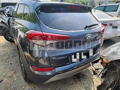 Photo 1 of 13: 2017 Hyundai Tucson, VIN KMHJ381ADHU461179 — Korean insurance auction