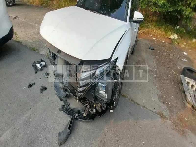 Photo 2 of 37: 2021 Hyundai Tucson, VIN KMHJC81CBMU038038 — Korean insurance auction