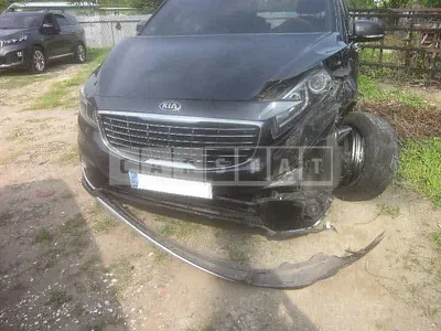 Photo 1 of 21: 2015 Kia Carnival, VIN KNAME81ABGS174450 — Korean insurance auction