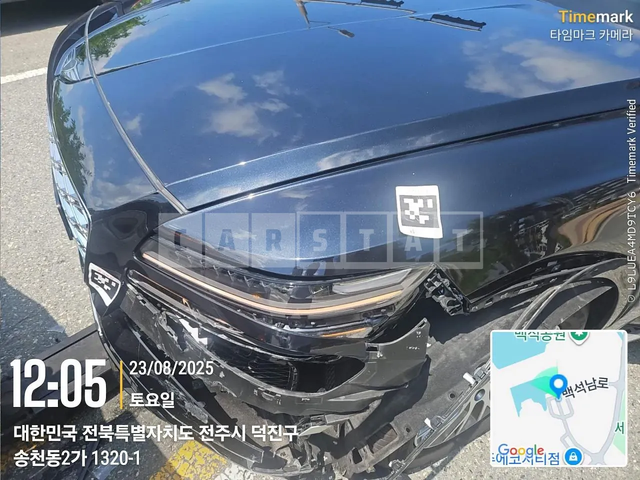 Photo 2 of 8: 2025 Genesis GV80, VIN KMTHA81BDSU267105 — Korean insurance auction