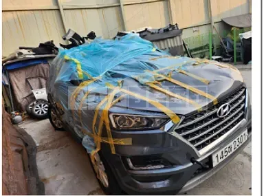 Photo 1 of 13: 2020 Hyundai Tucson, VIN KMHJ3817GLU164853 — Korean insurance auction