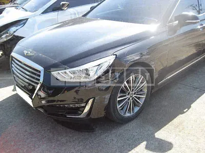 Photo 1 of 96: 2018 Hyundai Genesis EQ900, VIN KMHG141DBJU052133 — Korean insurance auction
