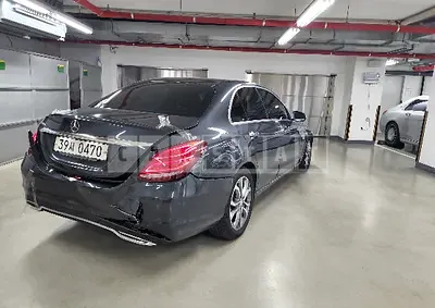 Photo 1 of 6: 2016 Mercedes-Benz C220 d, VIN WDDWF0EBXGR193188 — Korean insurance auction