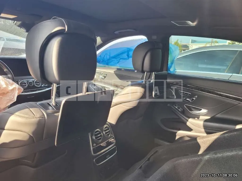 Photo 2 of 32: 2018 Mercedes-Benz S400d 4Matic L, VIN WDDUG3FB1JA365487 — Korean insurance auction