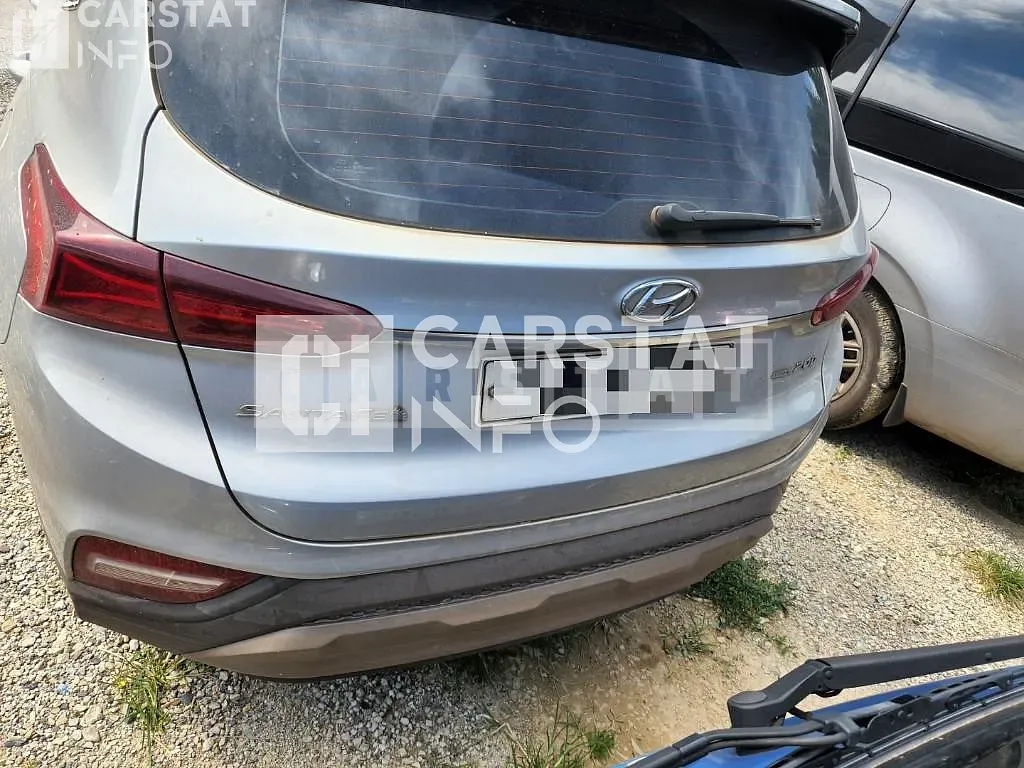 Photo 2 of 15: 2019 Hyundai Santa Fe, VIN KMHS281BDKU173749 — Korean insurance auction