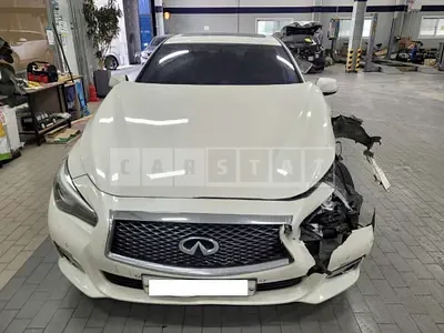 Photo 1 of 28: 2016 Infiniti Q50 2.2d, VIN JNKDV71EXGM551978 — Korean insurance auction