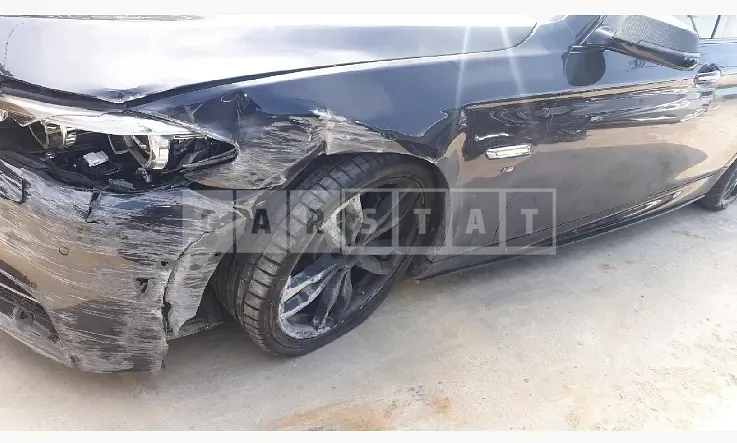 Photo 2 of 10: 2015 BMW M550d xDrive, VIN WBA5D9101FD061806 — Korean insurance auction