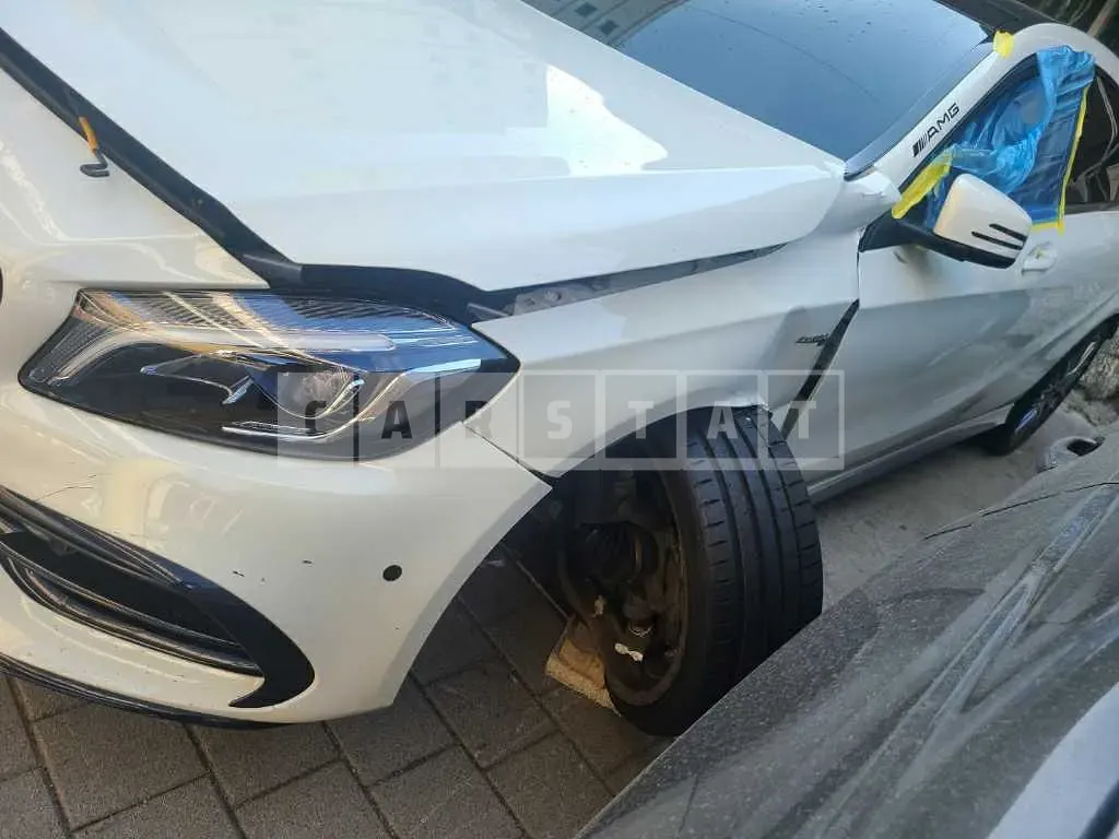 Photo 2 of 12: 2018 Mercedes-Benz A45 AMG 4Matic, VIN WDDBF5CB9JJ708296 — Korean insurance auction
