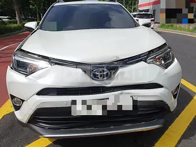 Photo 1 of 15: 2017 Toyota RAV4 Hybrid, VIN JTMDJREVXJD184459 — Korean insurance auction