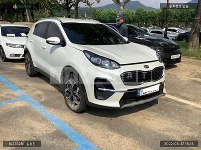 Photo 1 of 9: 2021 Kia Sportage, VIN KNAP6812GNK958195 — Korean insurance auction