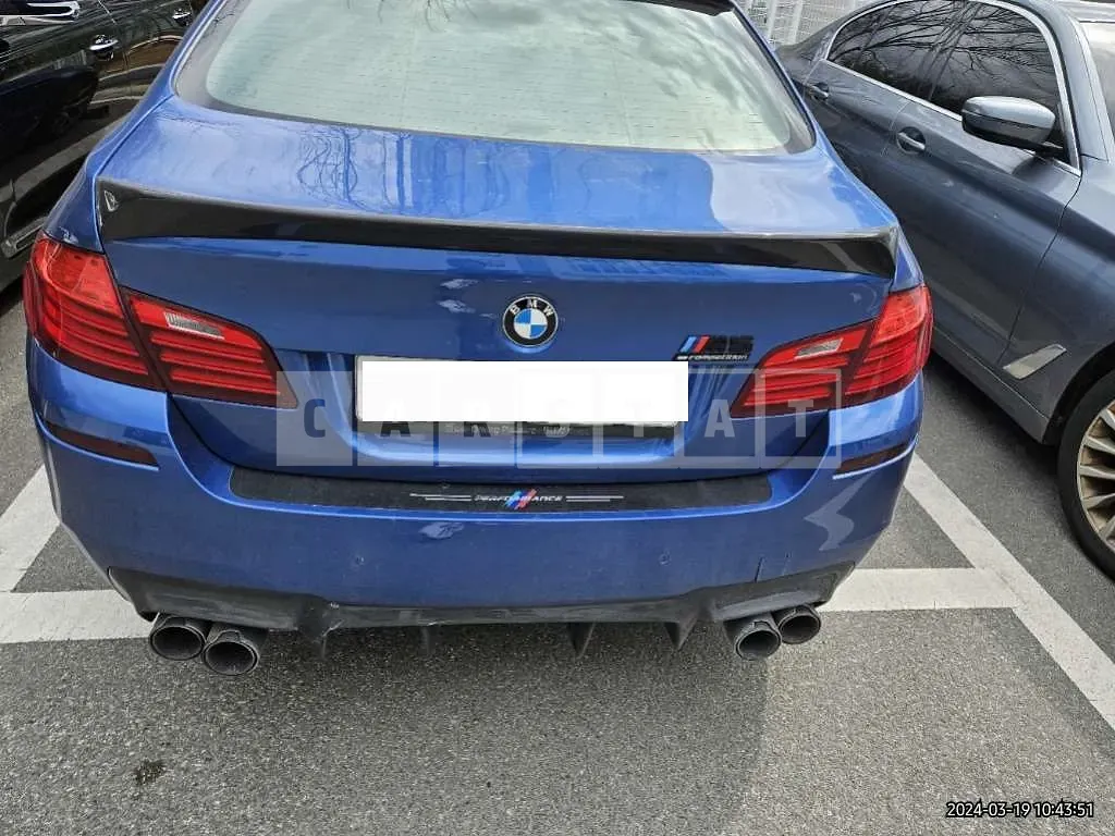 Photo 2 of 23: 2016 BMW M5, VIN WBSFV9101GGD77528 — Korean insurance auction