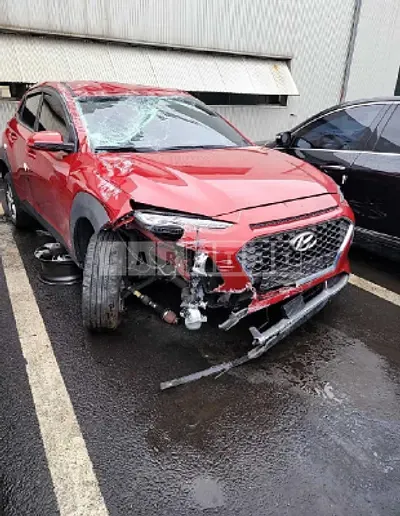Photo 1 of 14: 2020 Hyundai Kona, VIN KMHK4815GLU597298 — Korean insurance auction