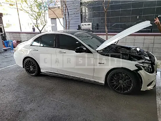 Photo 2 of 32: 2017 Mercedes-Benz AMG C43 4Matic, VIN WDDWF6EBXHF517410 — Korean insurance auction