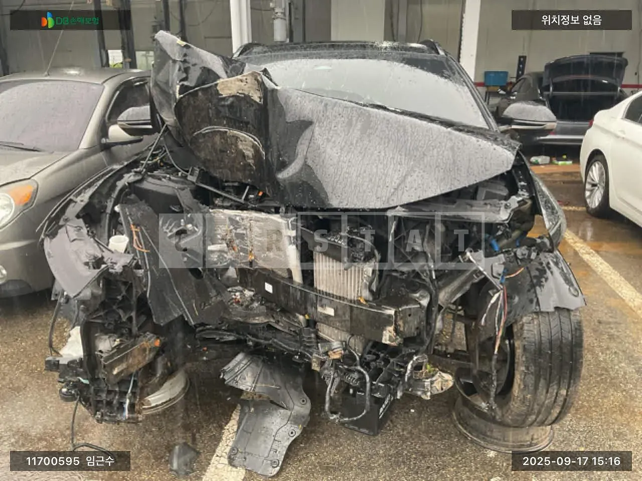 Photo 2 of 25: 2022 Hyundai Tucson, VIN KMHJE81BGNU130193 — Korean insurance auction