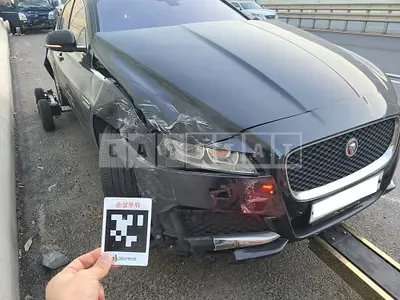 Photo 1 of 9: 2016 Jaguar XF 25T, VIN SAJBB4BG7GCY23314 — Korean insurance auction