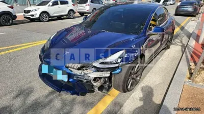 Photo 1 of 11: 2020 Tesla Model 3 Long Range — Korean insurance auction