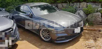 Photo 1 of 10: 2021 Genesis Acupuncture Nessis G80 2.5T — Korean insurance auction