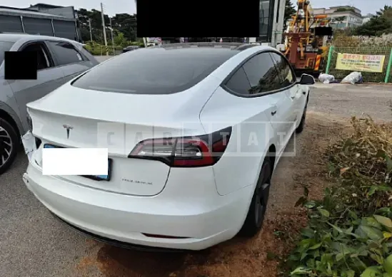 Photo 2 of 12: 2021 Tesla Model 3 LongRange, VIN 5YJ3E1EB2MF892595 — Korean insurance auction