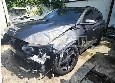Photo 1 of 8: 2022 Hyundai Tucson — Korean insurance auction
