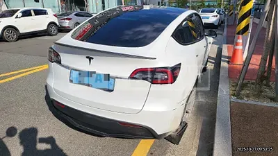 Photo 1 of 9: 2024 Tesla Model Y RWD — Korean insurance auction