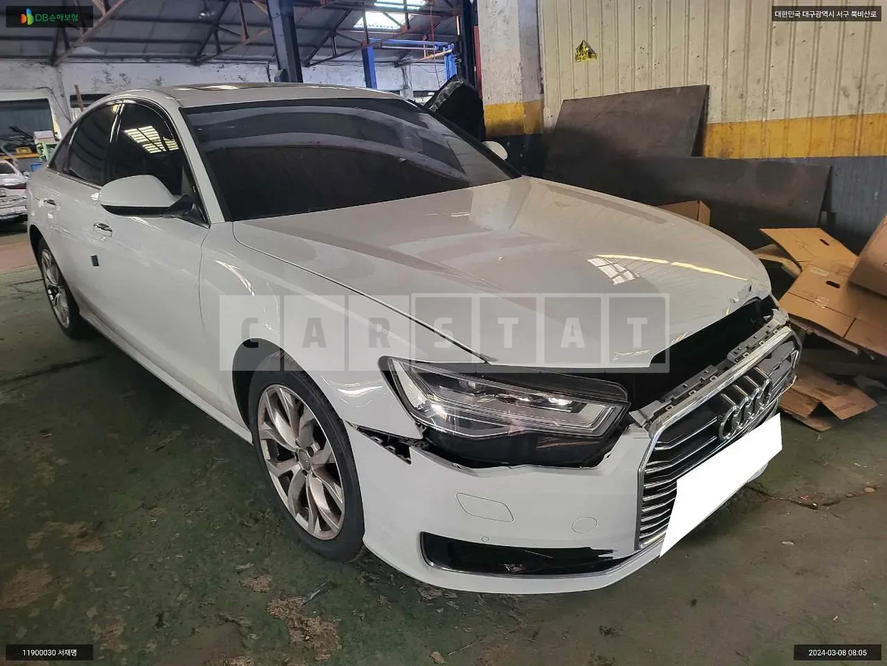 Photo 2 of 14: 2015 Audi A6 35 TDI, VIN WAUZZZ4G9GN012442 — Korean insurance auction