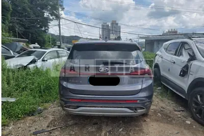 Photo 1 of 8: 2022 Hyundai Santa Fe — Korean insurance auction