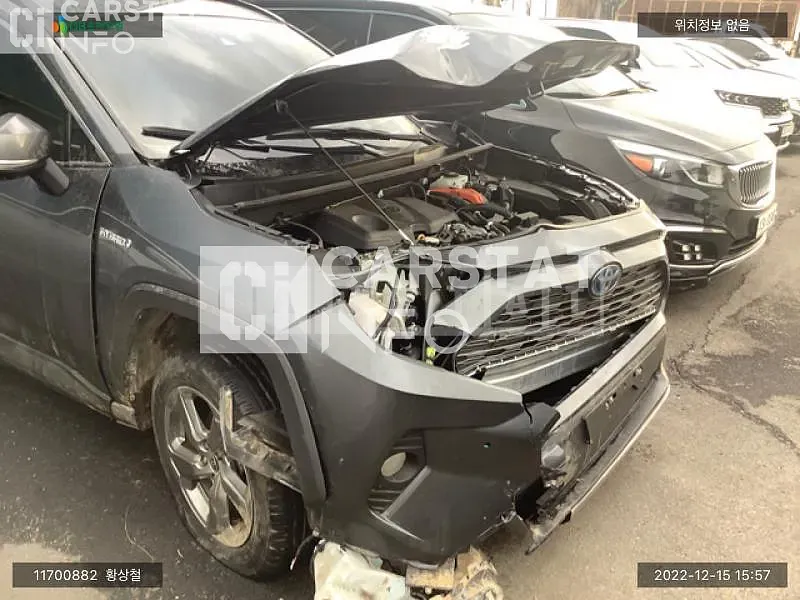 Photo 2 of 19: 2021 Toyota RAV4 Hybrid AWD, VIN JTMDWRFV1MD113882 — Korean insurance auction