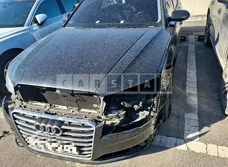 Photo 2 of 7: 2015 Audi A8L 60 TDI quattro, VIN WAUZZZ4H3FN022018 — Korean insurance auction