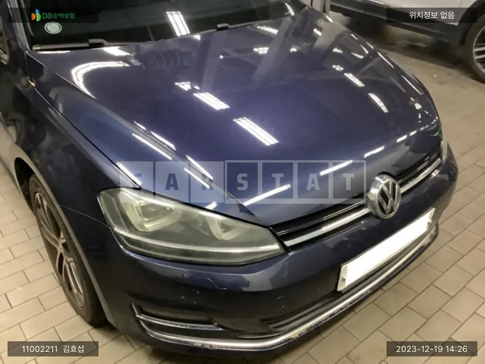 Photo 2 of 9: 2015 Volkswagen Golf 2.0 TDI, VIN WVWZZZAUZFW214611 — Korean insurance auction