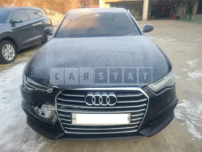 Photo 1 of 10: 2018 Audi A6 35 TDI, VIN WAUZZZ4G7JN113924 — Korean insurance auction
