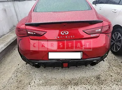 Photo 1 of 50: 2018 Infiniti Q60, VIN JNKFV7EK8JM630081 — Korean insurance auction