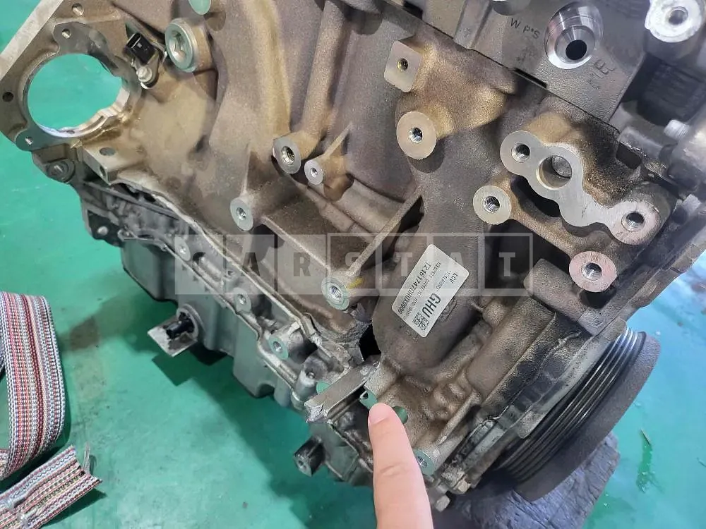 Photo 2 of 4: 2017 Chevrolet Engine /Impala, VIN 1G1155SAXHU121544 — Korean insurance auction