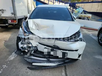 Photo 1 of 6: 2016 Toyota Prius, VIN JTDKBRFU1G3519102 — Korean insurance auction