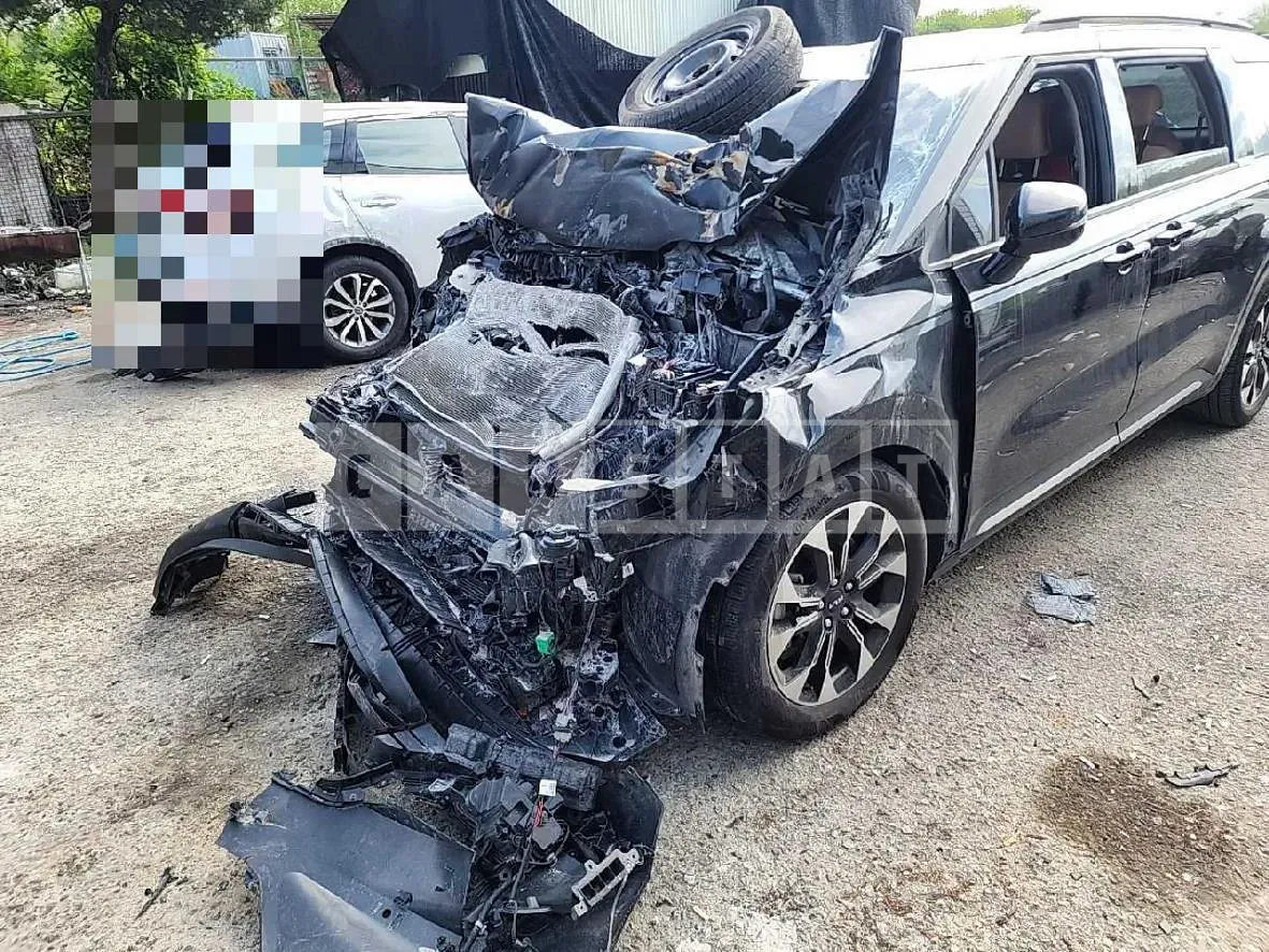 Photo 2 of 14: 2023 Kia Carnivals — Korean insurance auction