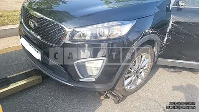 Photo 1 of 15: 2015 Kia Sorento, VIN KNAPK81ABFA034882 — Korean insurance auction