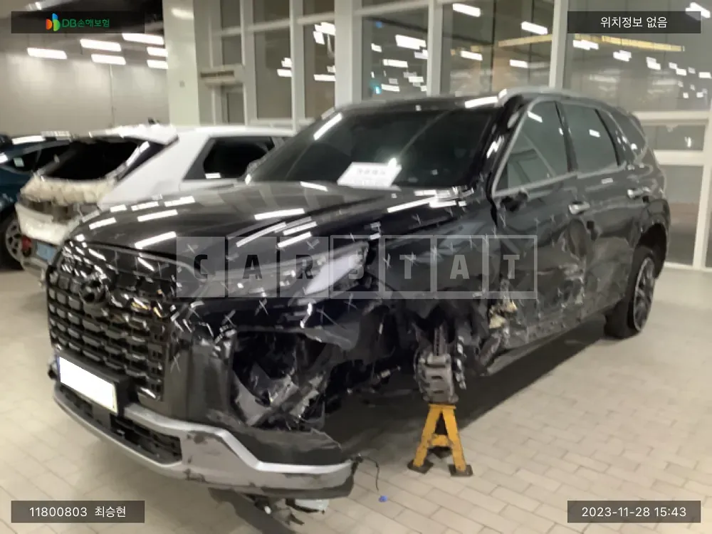 Photo 2 of 8: 2022 Hyundai Palisade, VIN KMHR381EBPU540511 — Korean insurance auction