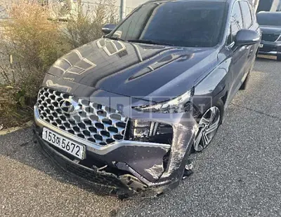Photo 1 of 21: 2021 Hyundai Santa Fe — Korean insurance auction