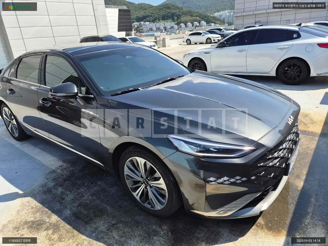 Photo 2 of 8: 2024 Kia K8 1 Hybrid, VIN KNAM5411BRA071704 — Korean insurance auction