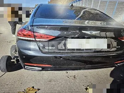 Photo 1 of 15: 2017 Genesis G80 3.3 — Korean insurance auction